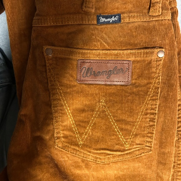Wrangler High Rise Trouser Corduroy Pants - Picture 2 of 5
